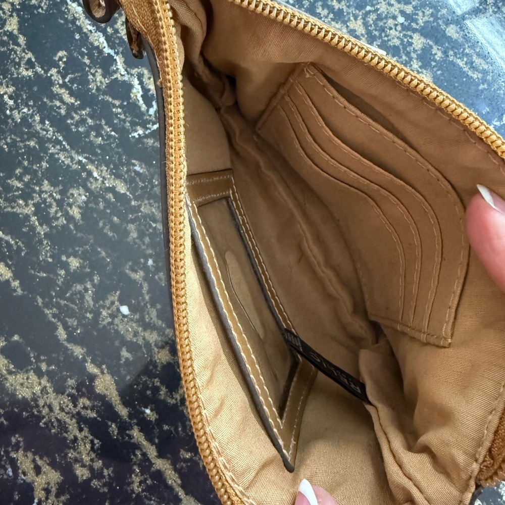 Relic Beige Wristlet with Colorful Butterfly and Flower - Picture 5 of 5